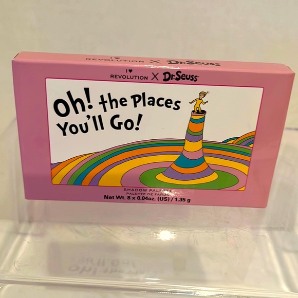 Dr Seuss Eye Shadow Palette by I Heart Revolution Oh! The Places You’ll Go NIB - Picture 1 of 5